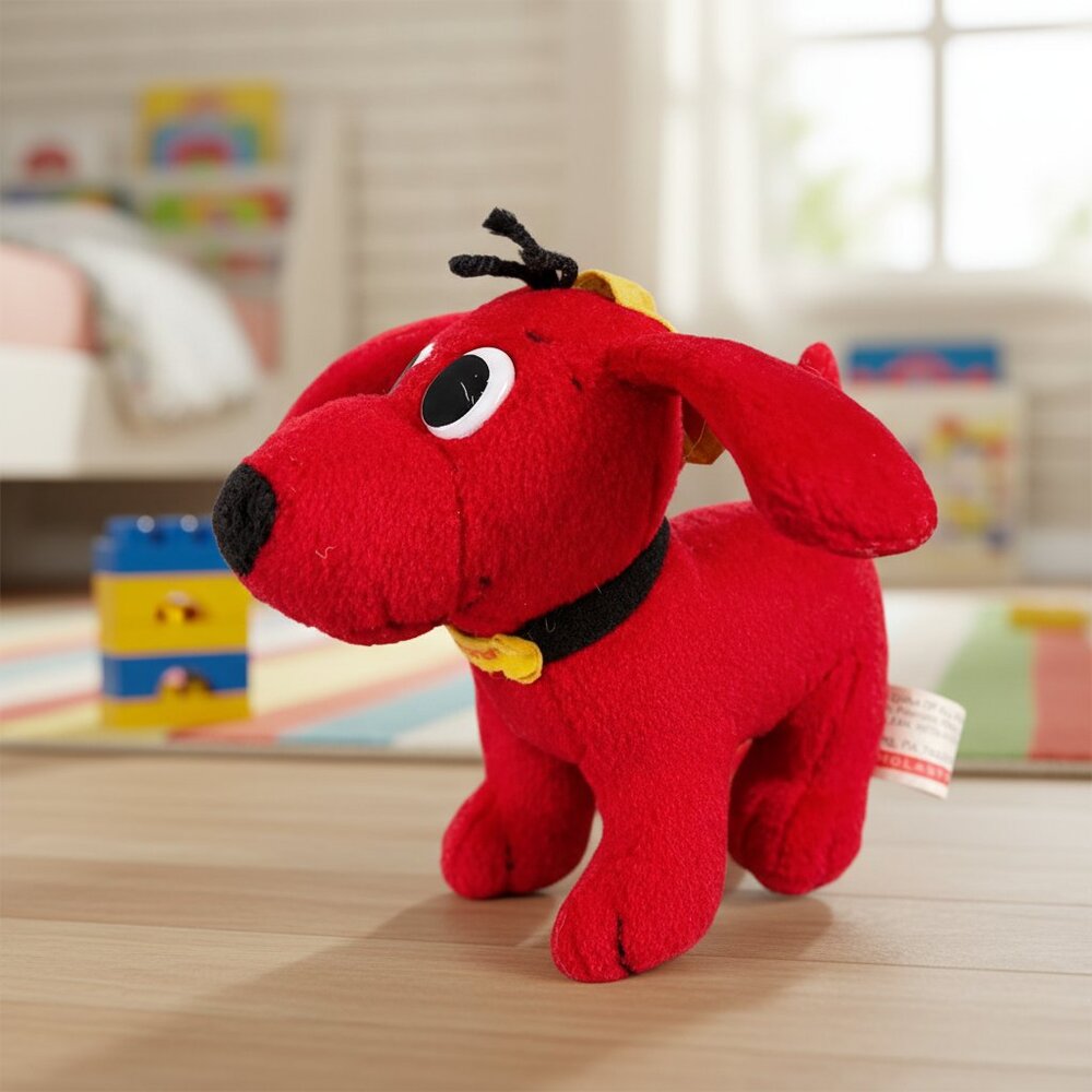Vintage 2000 Clifford The Big Red Dog Plush Scholastic Stuffed Animal‎ Toy